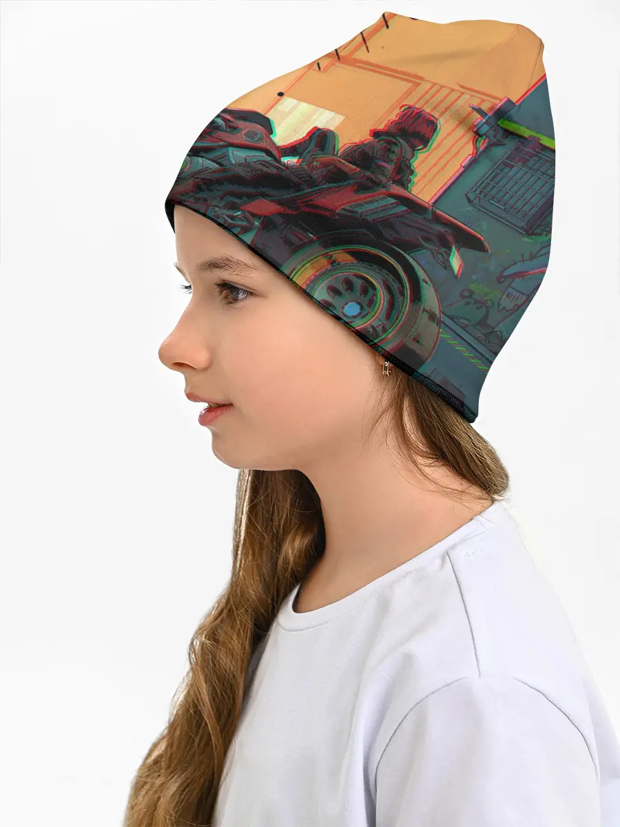 Детская шапка / Киберпанк