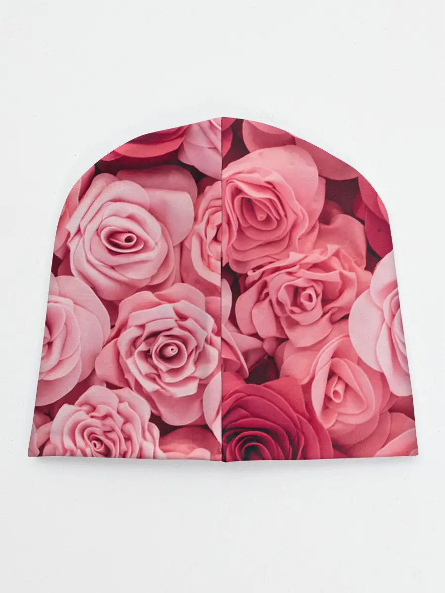 Детская шапка / Розовые Розы