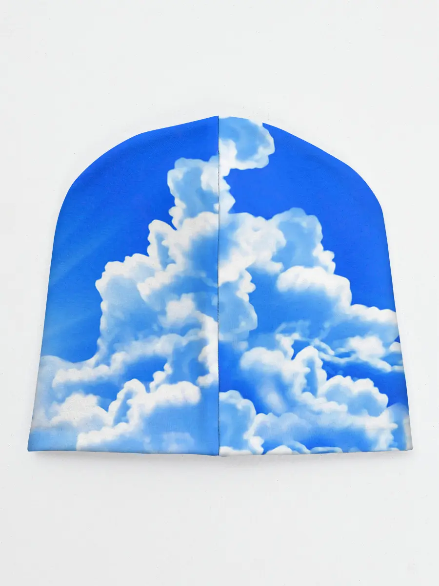 Детская шапка / Кот в облаках