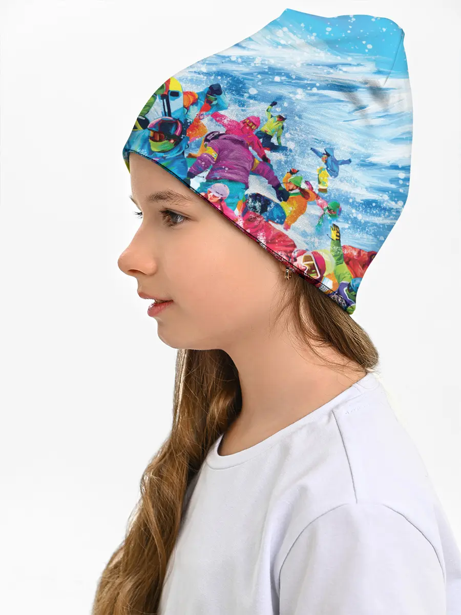 Детская шапка / Палитра сноуборд