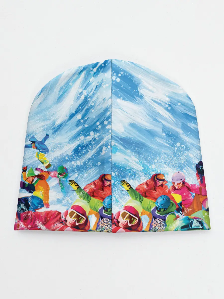 Детская шапка / Палитра сноуборд