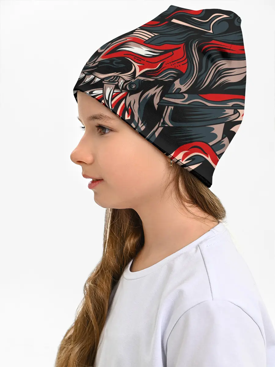 Детская шапка / Черный самурай