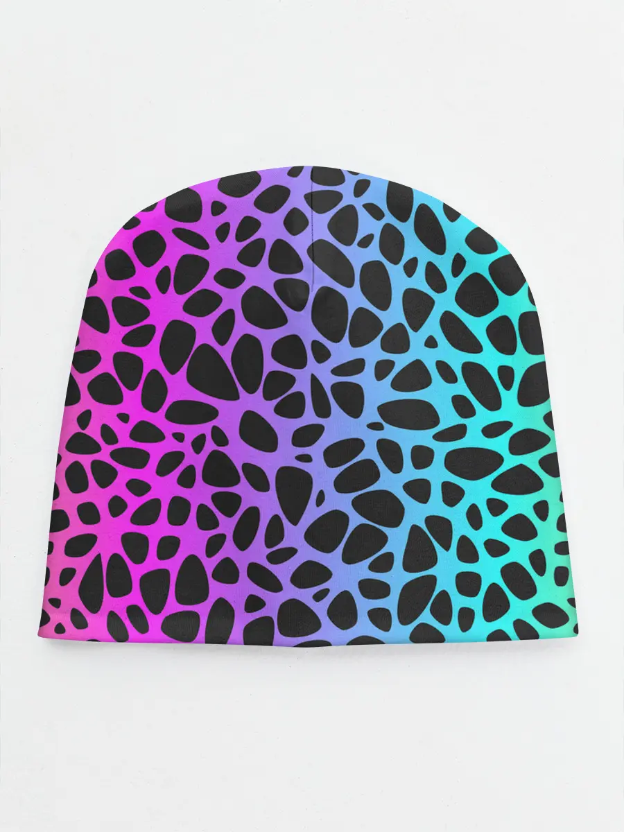 Детская шапка / Неоновый градиент