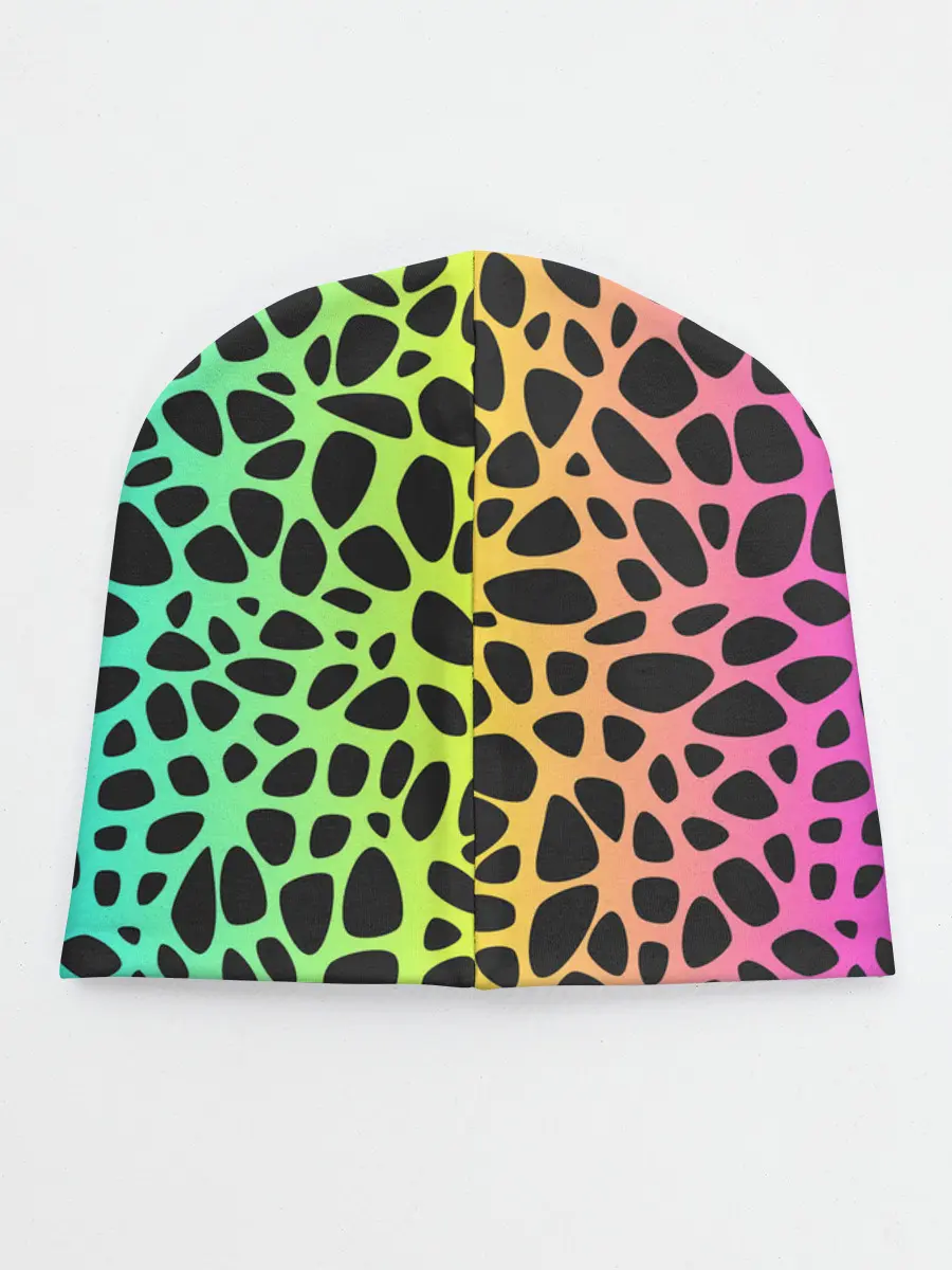Детская шапка / Неоновый градиент