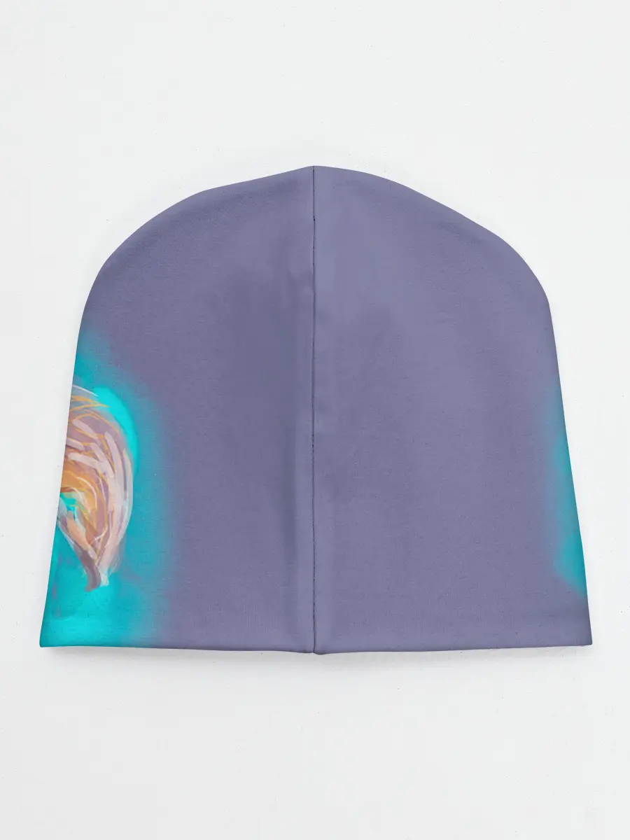 Детская шапка / Лиса с кофе