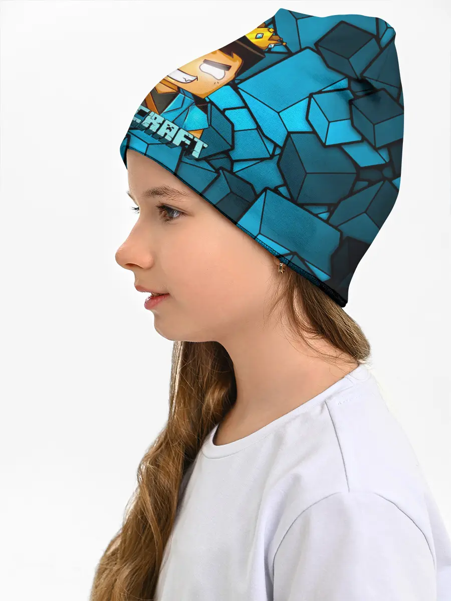 Детская шапка / Minecraft