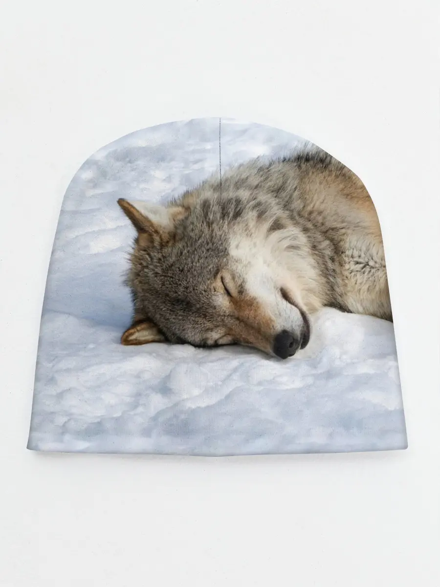 Детская шапка / Спящий Волк