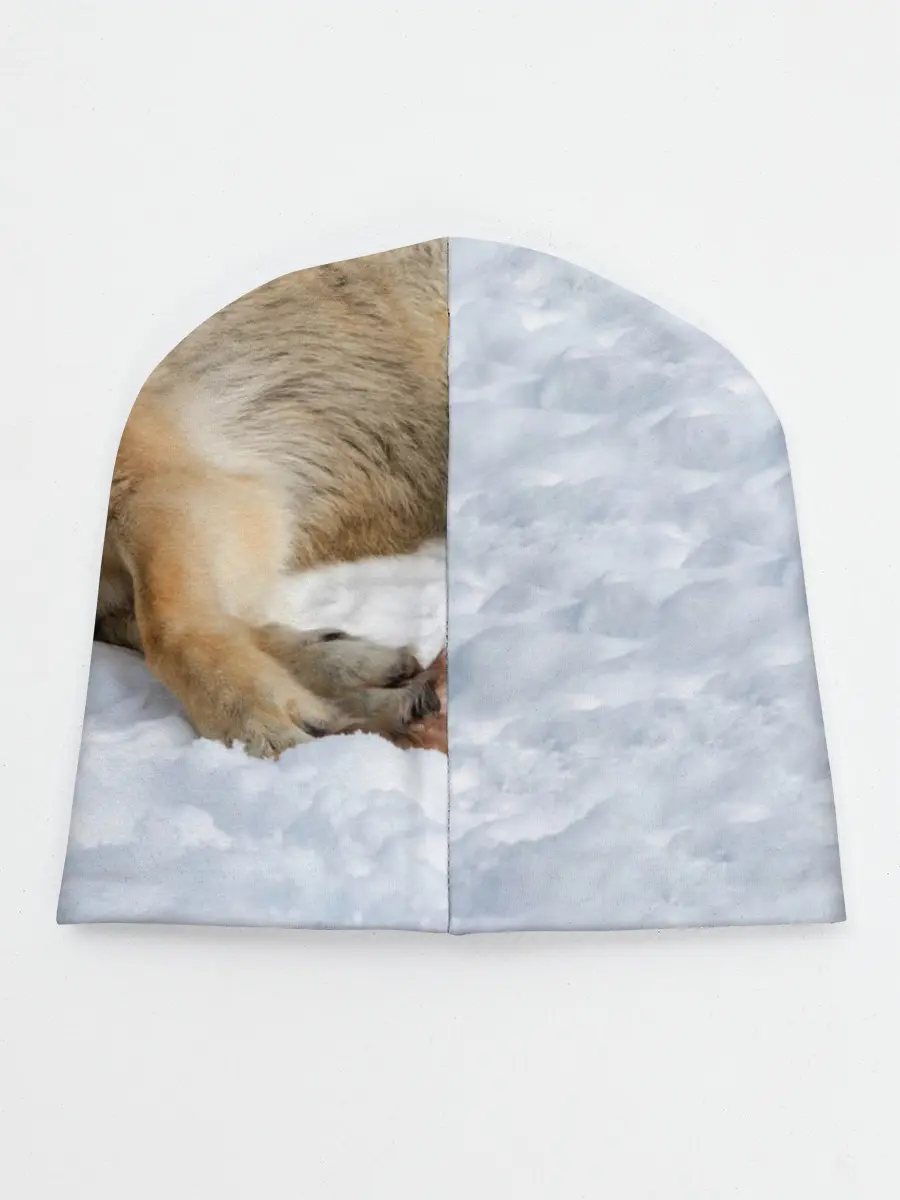 Детская шапка / Спящий Волк