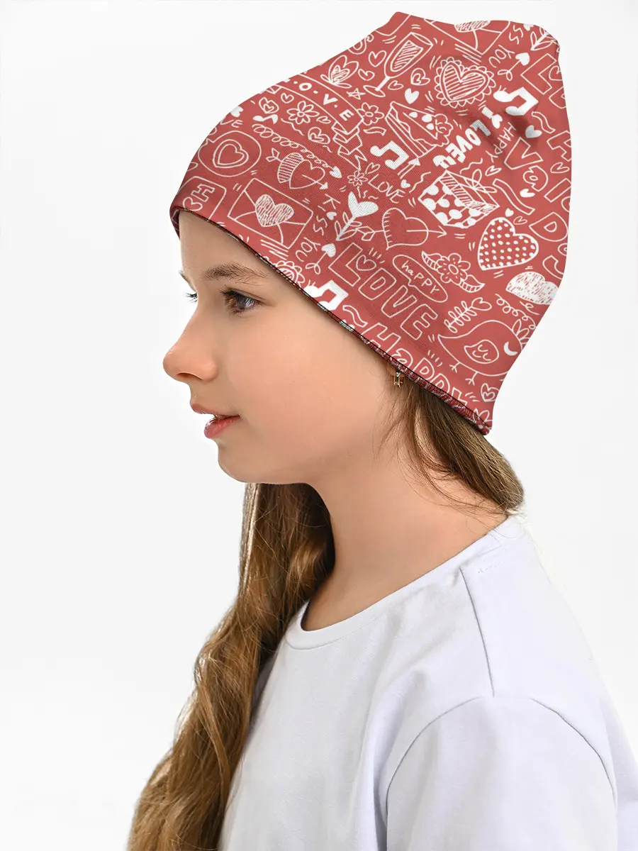 Детская шапка / Happy Valentines Day