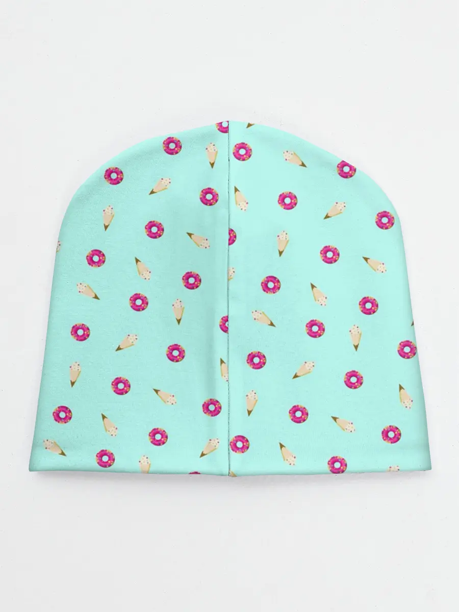 Детская шапка / ПОНЧИК И МОРОЖЕНКА