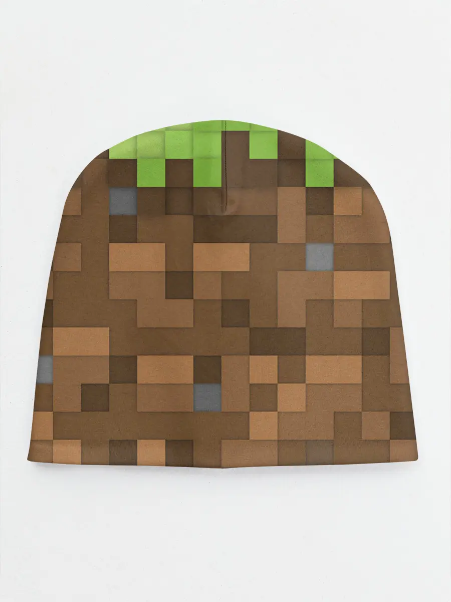 Детская шапка / Minecraft камуфляж