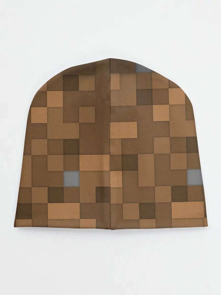 Детская шапка / Minecraft камуфляж