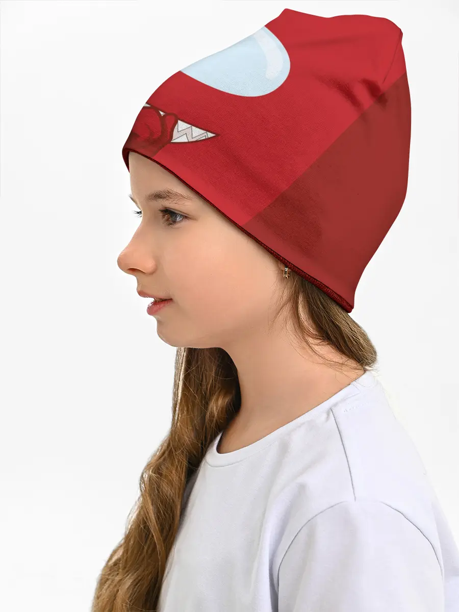 Детская шапка / AMONG US | RED IMPOSTOR