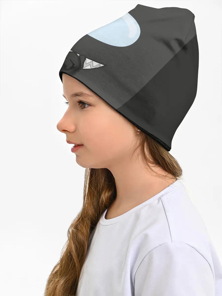 Детская шапка / AMONG US | BLACK IMPOSTOR