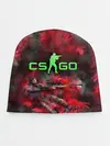 Детская шапка / CS GO Red heat