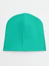 Детская шапка / Бискайский зеленый без рисунка