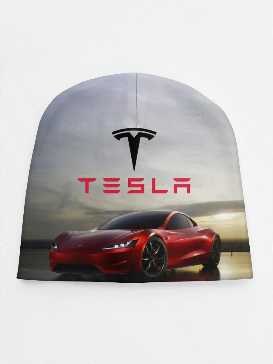 Детская шапка / Tesla Roadster