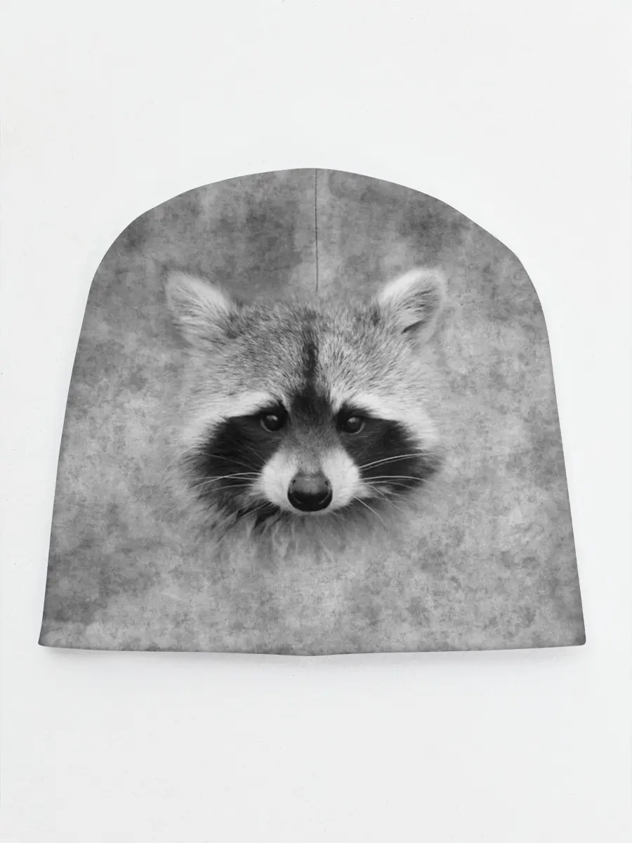 Детская шапка / Енот