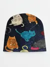 Детская шапка / Космические котики