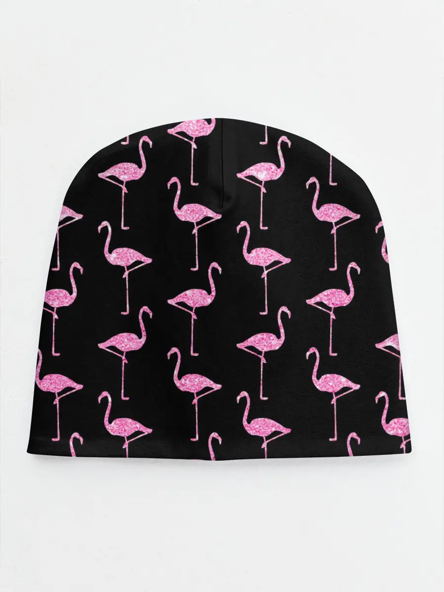 Детская шапка / Фламинго | Чёрная