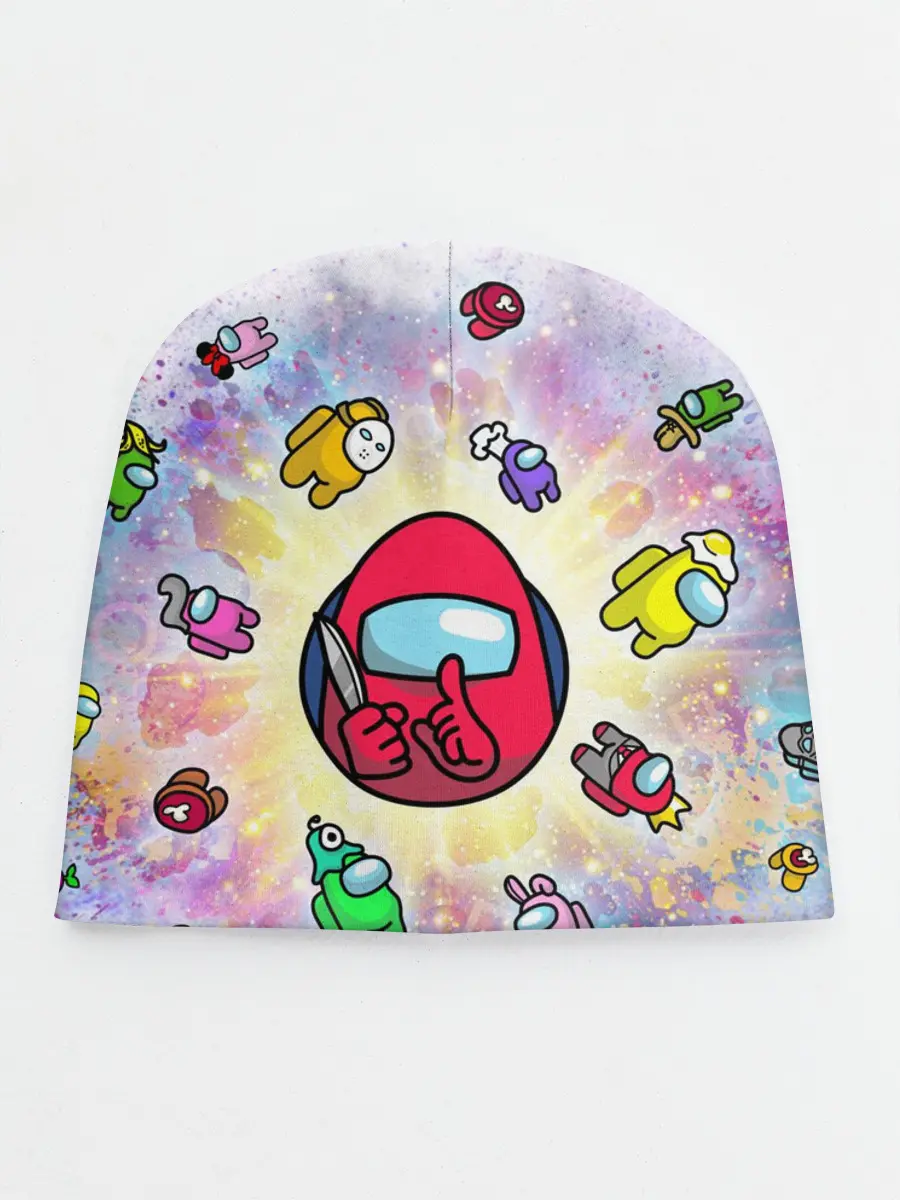 Детская шапка / Among us space