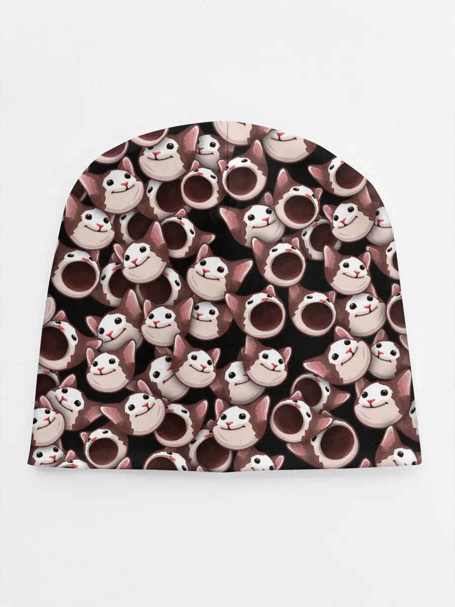 Детская шапка / Popping cats