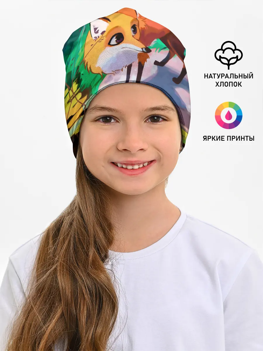 Детская шапка / Лисичка