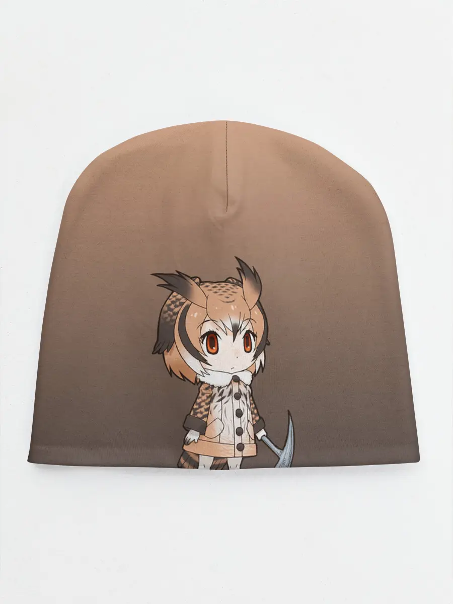 Детская шапка / девочка сова с топром