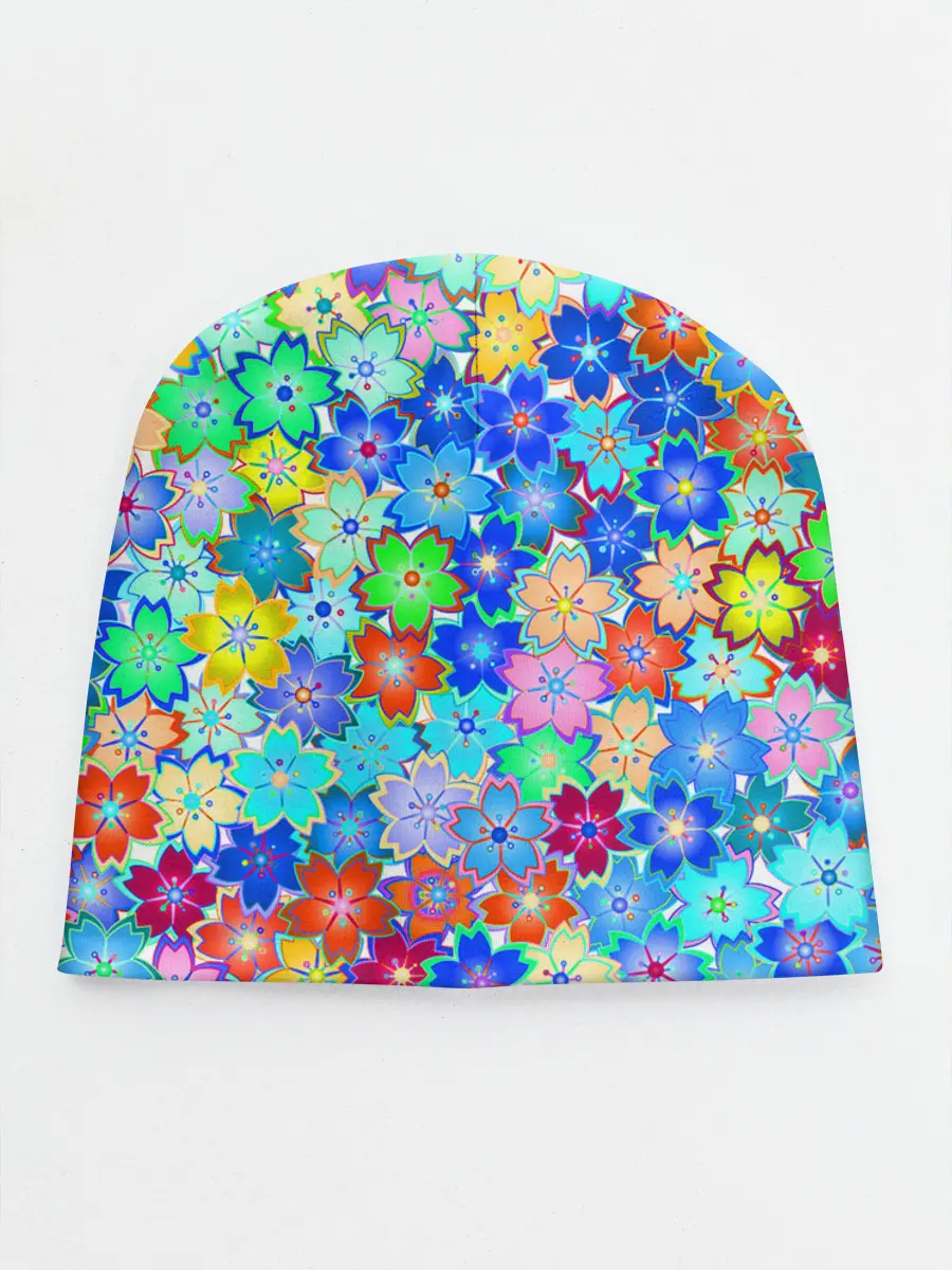 Детская шапка / Цветы весны