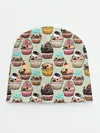 Детская шапка / Мопсы - Кексики