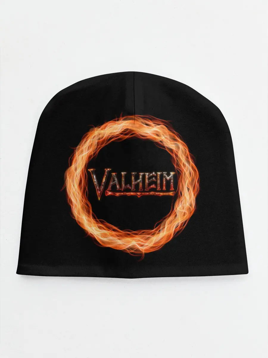 Детская шапка / Valheim - огненный круг