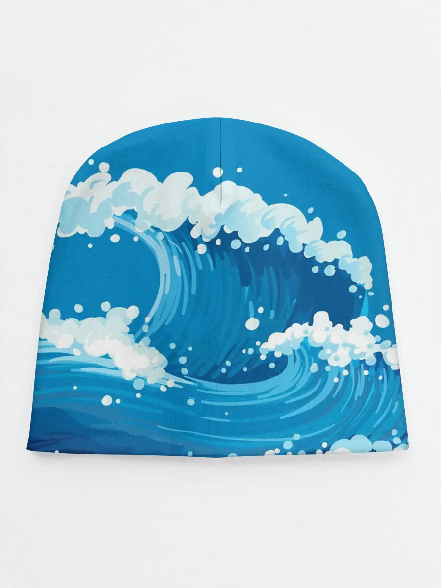 Детская шапка / Волны