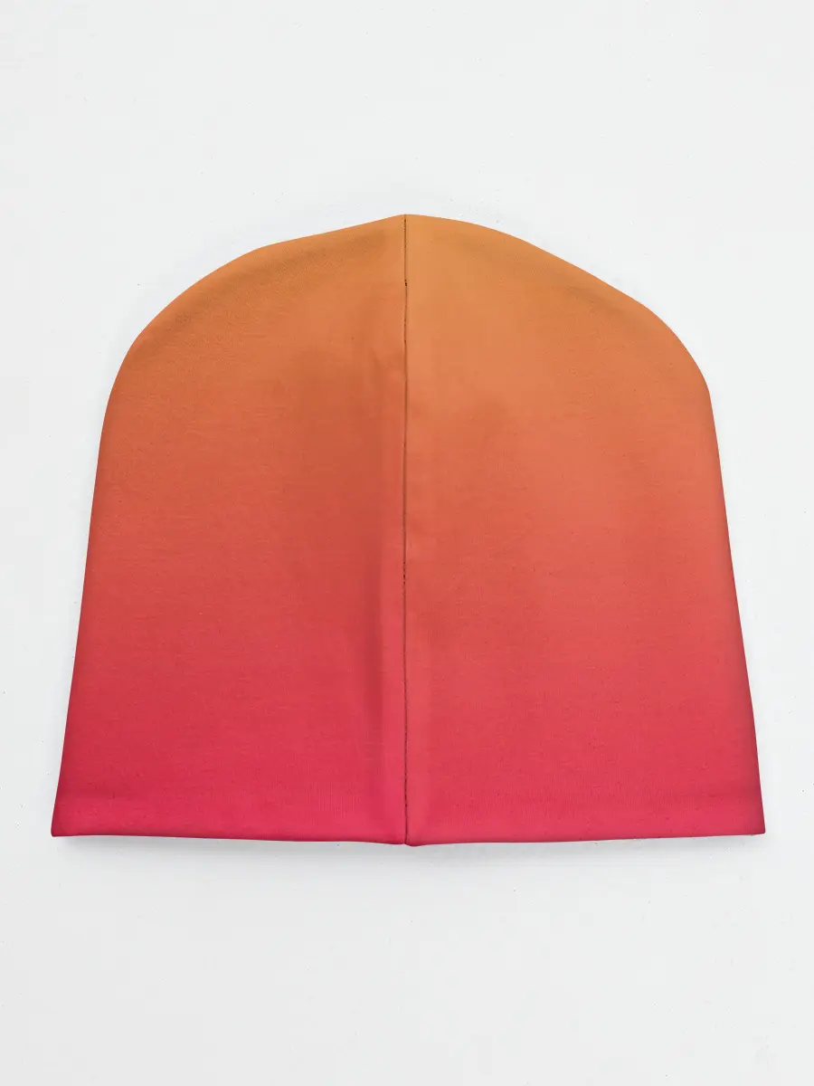 Детская шапка / сердечко из следов собаки