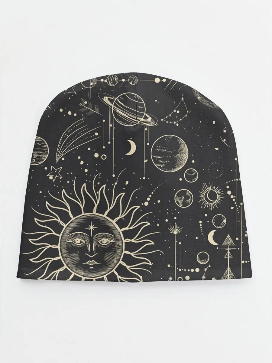Детская шапка / звездное небо