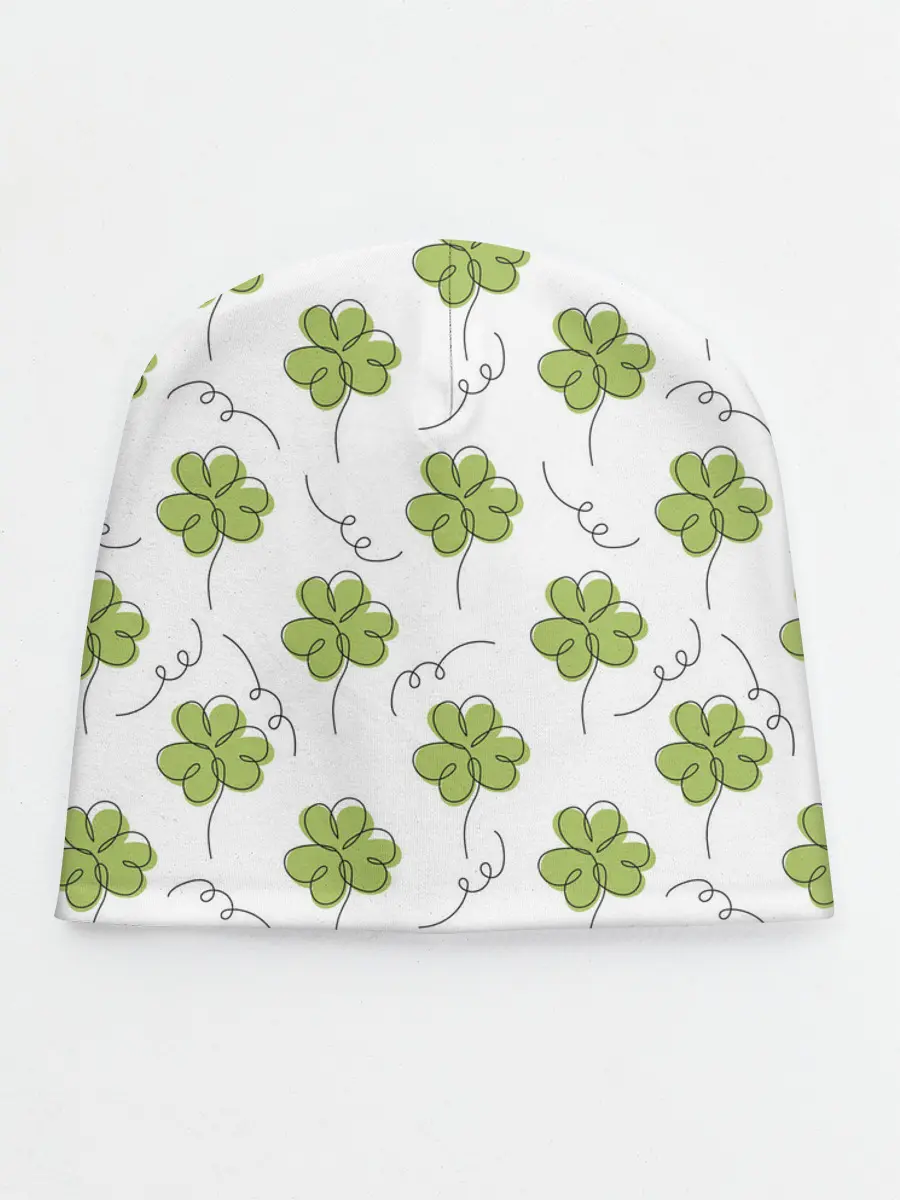 Детская шапка / Клевер на День святого Патрика