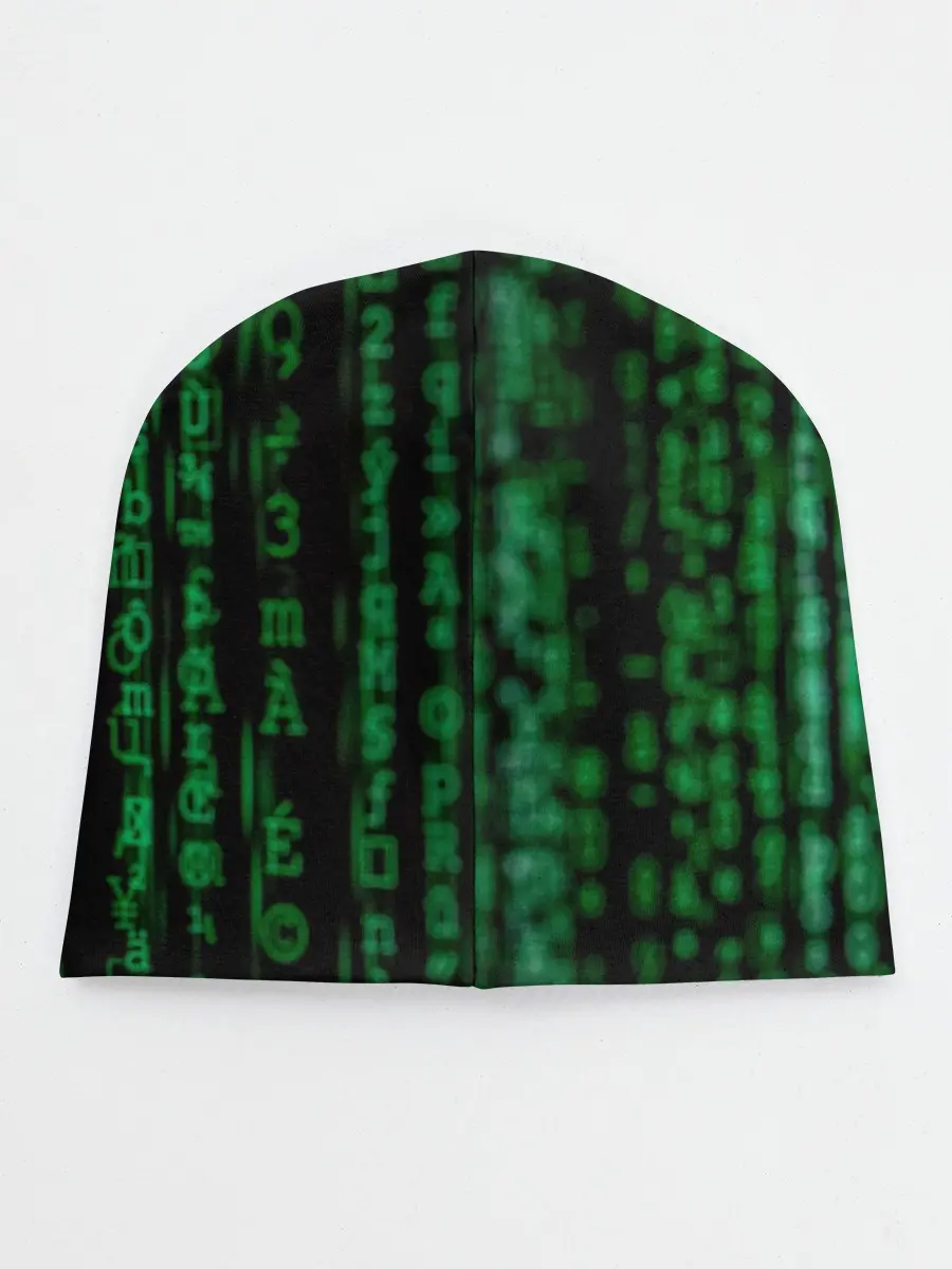 Детская шапка / Матрица букв и чисел