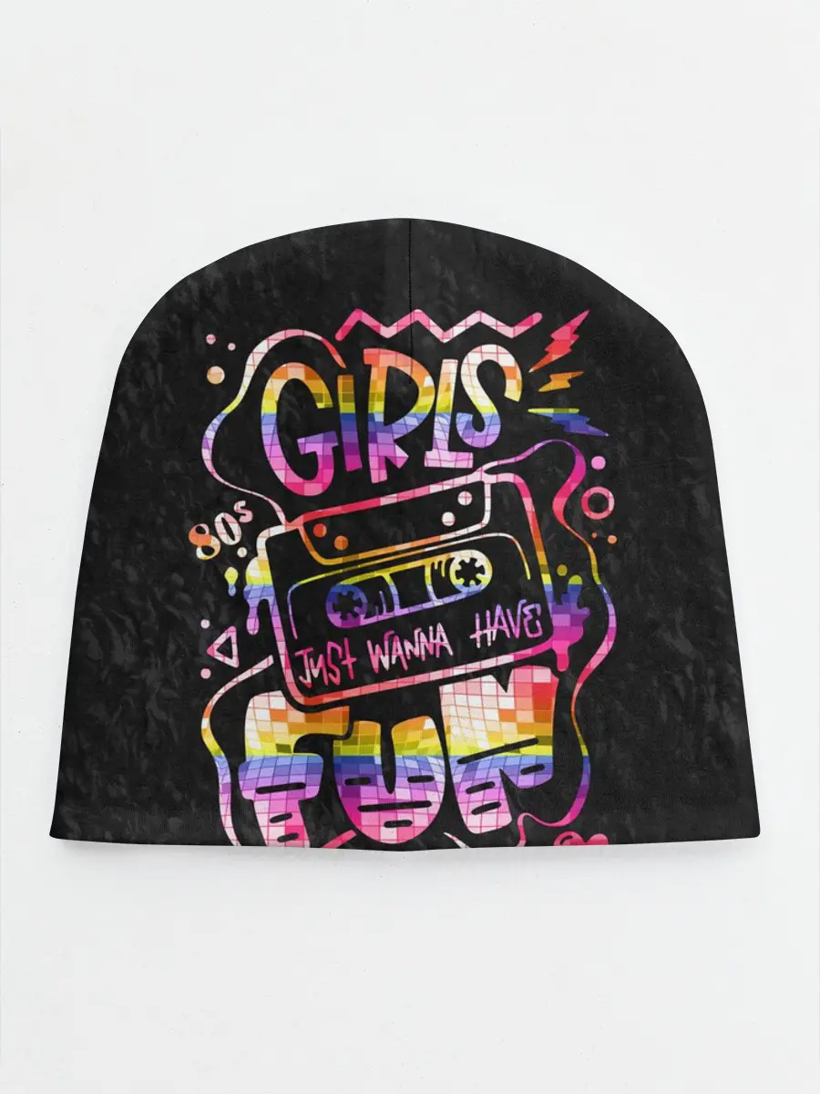 Детская шапка / Girls just wanna have fun