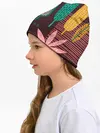 Детская шапка / Листья