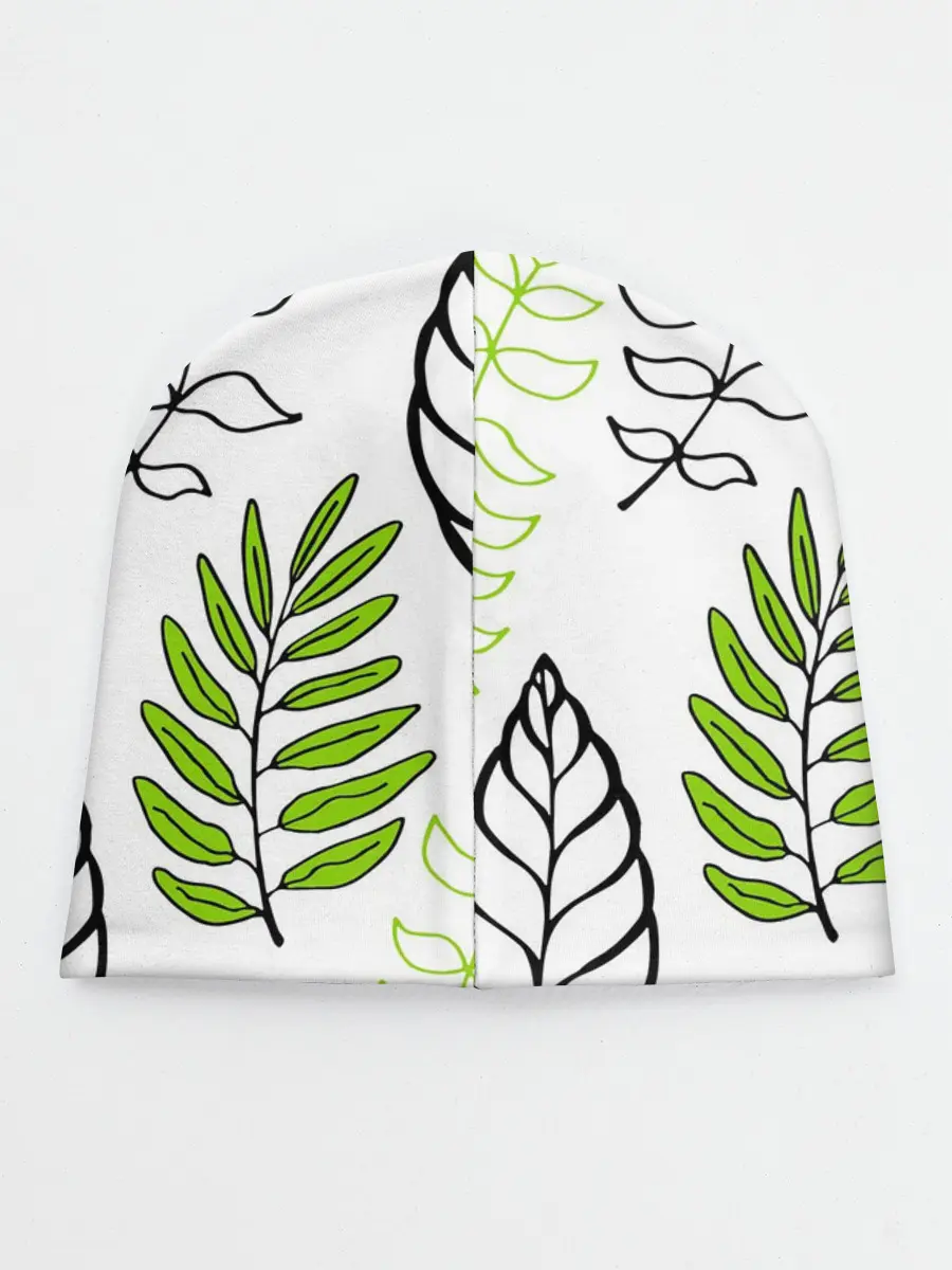 Детская шапка / Листья