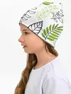 Детская шапка / Листья