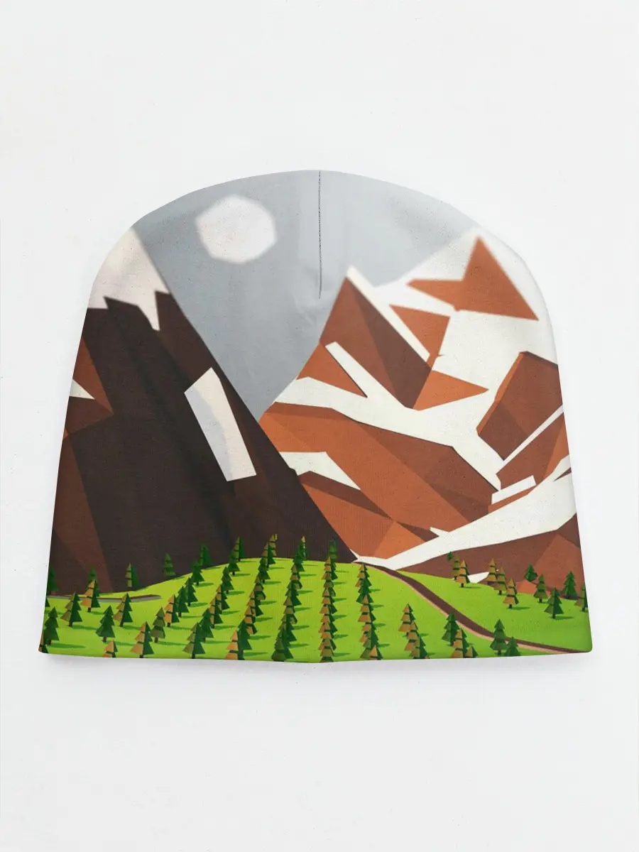 Детская шапка / Горы
