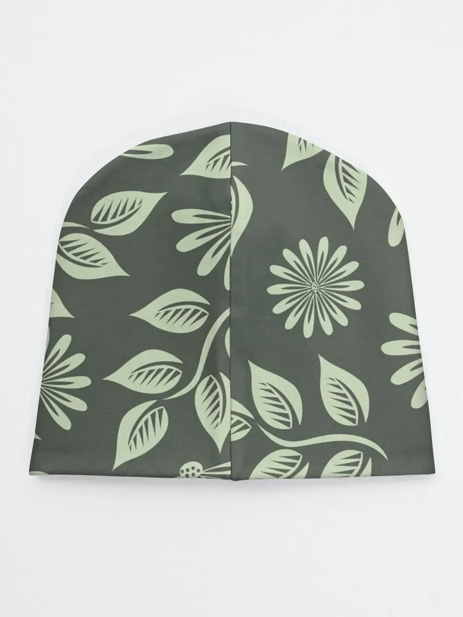 Детская шапка / Цветы