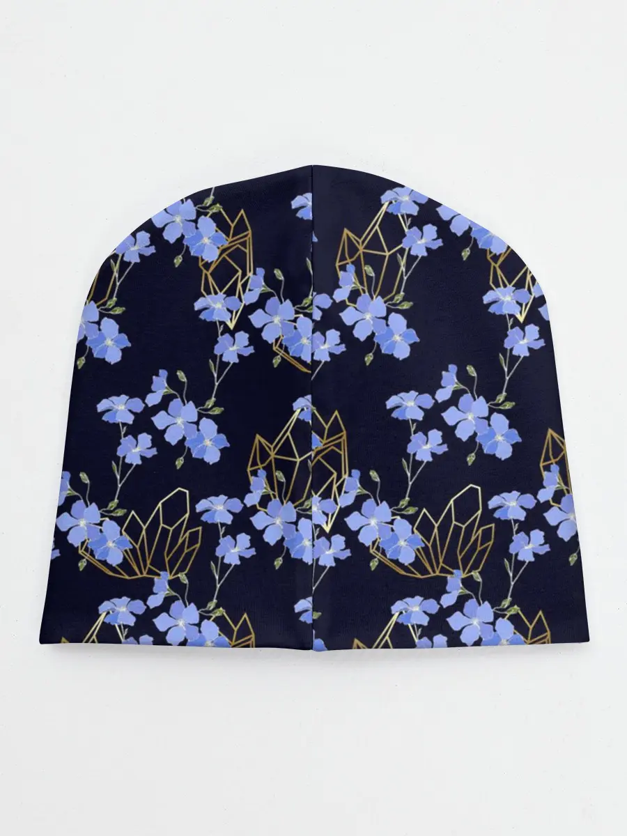 Детская шапка / Незабудки