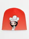 Детская шапка / Повар девушка манга