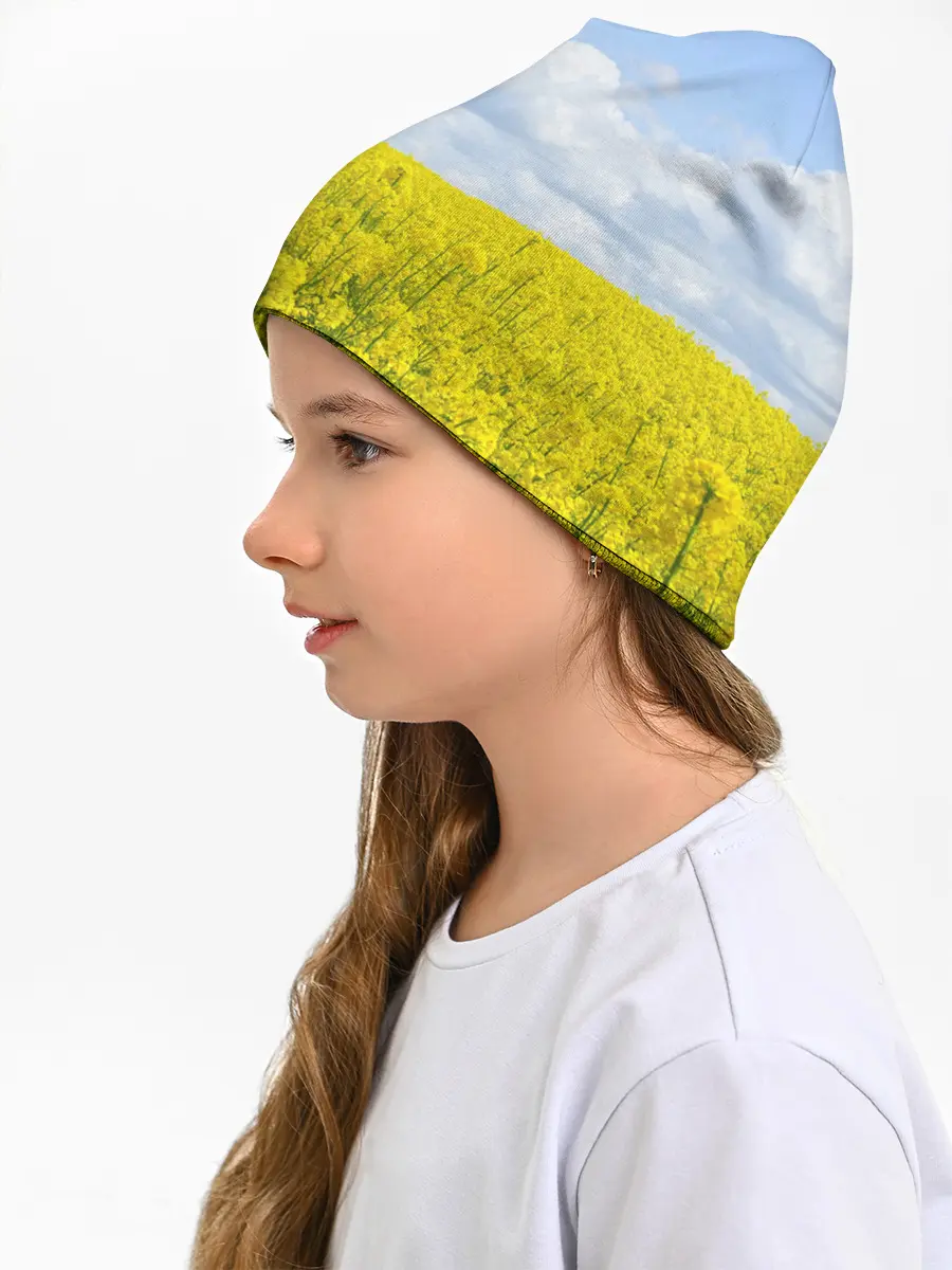 Детская шапка / Желтый цвет весны