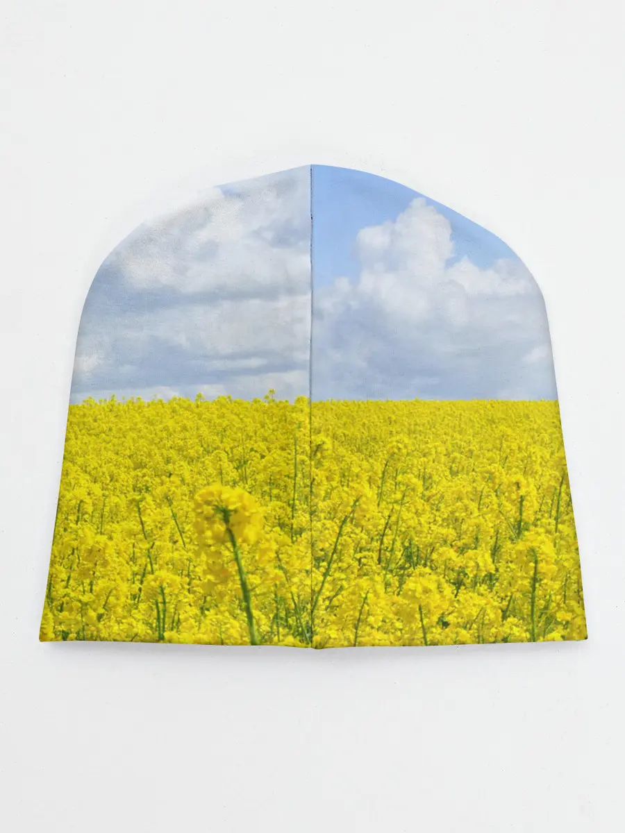 Детская шапка / Желтый цвет весны