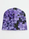 Детская шапка / Фиолетовый цвет весны