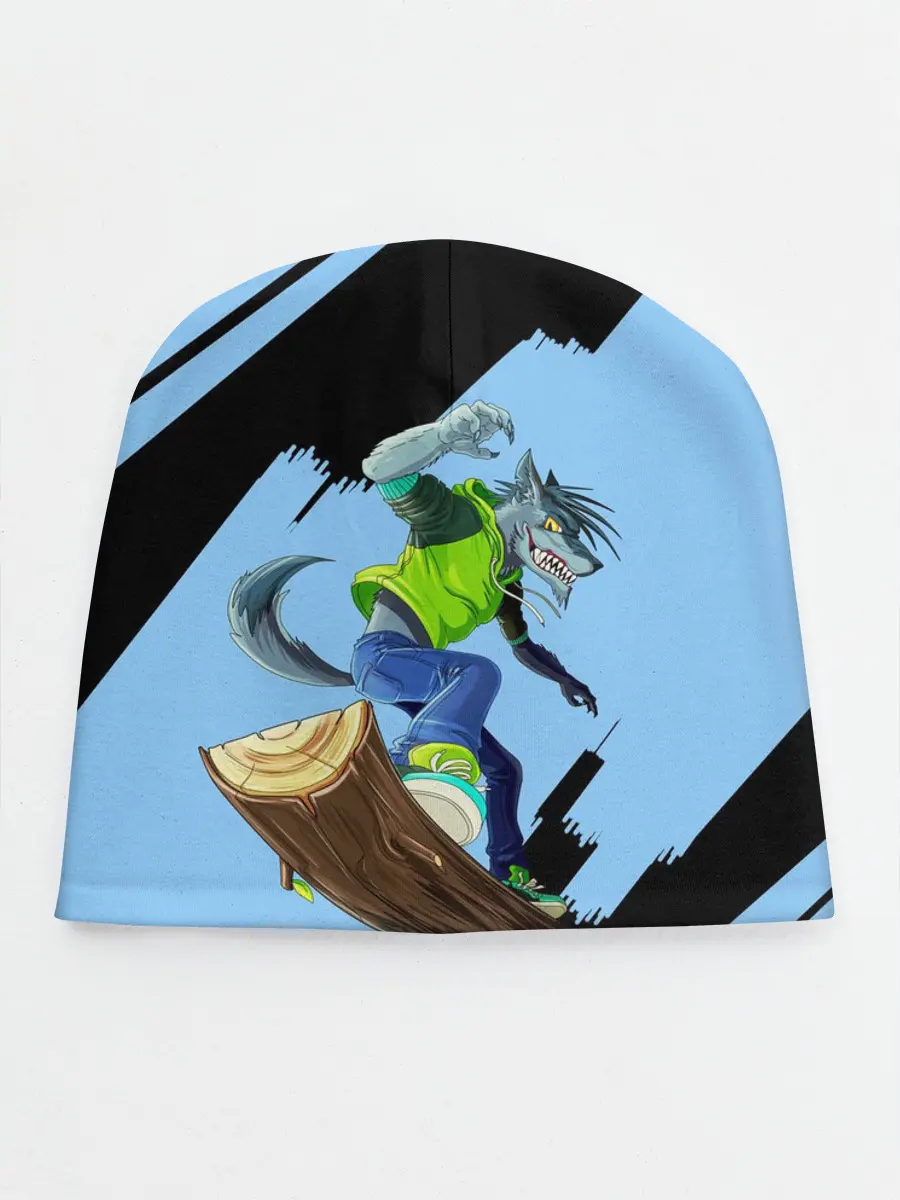 Детская шапка / Волк