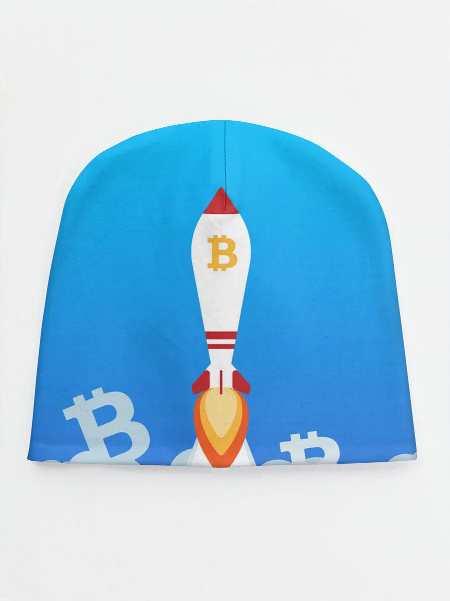 Детская шапка / БИТКОИН В КОСМОС