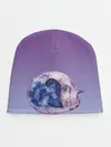 Детская шапка / кот звездное небо спит